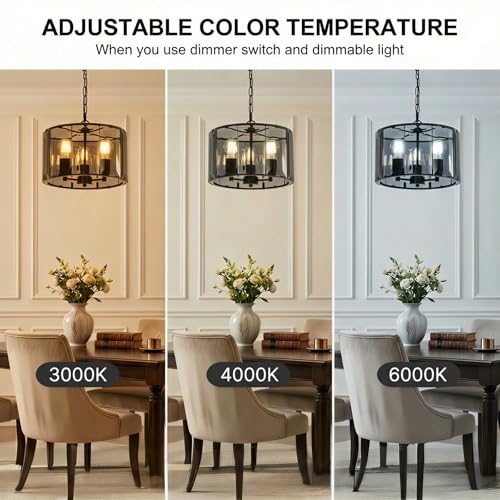 Black Chandeliers for Dining Room