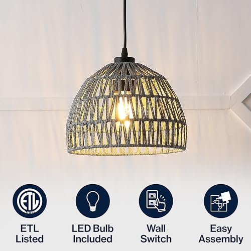 Campana 1 Light Pendant Dome Ceiling Lamp