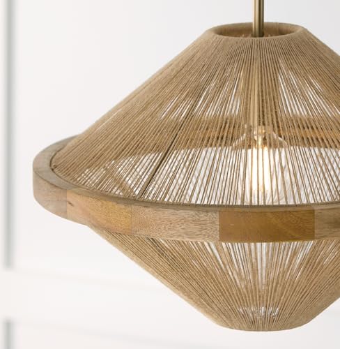 Capital Lighting 252812MA Maya Modern Mango Wood and Hand