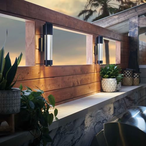 Mist Small Outdoor Aluminum Wall Sconce