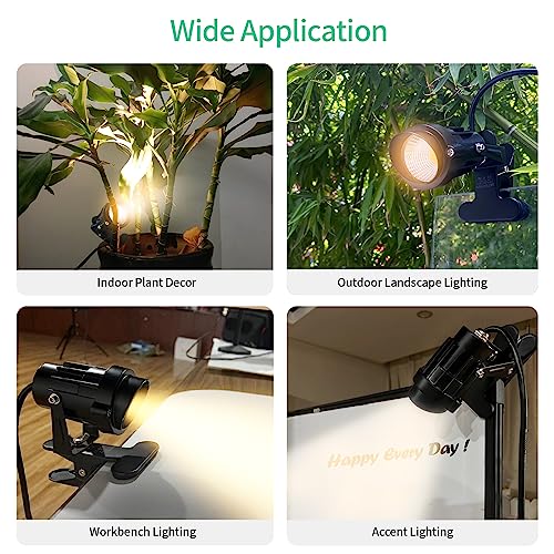 LED Clamp Spot Lights (2 Count)