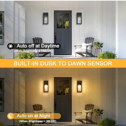 Porch Lights with Outlet