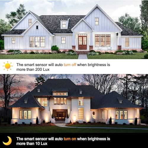 Modern Outdoor Wall Porch Lights 2 Pack (2 Count)