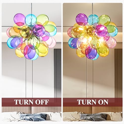 Mini Bubble Ball Chandelier