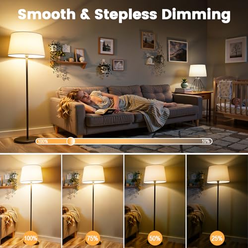 A19 Dimmable LED Light Bulb (4 Count)