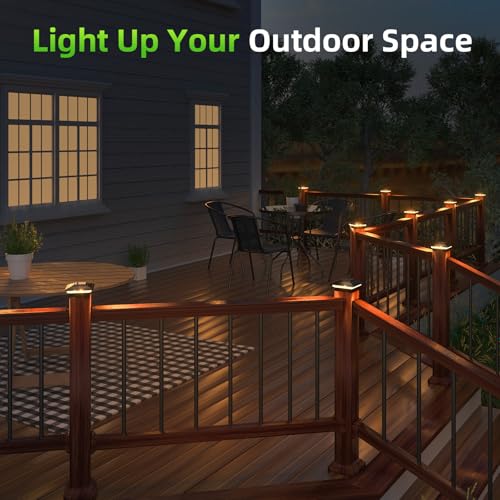 Solar Post Cap Lights 12pack (12 Count)