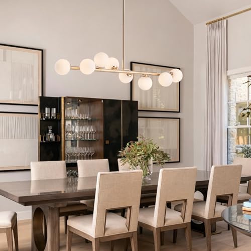 41 Inch Gold Linear Chandelier