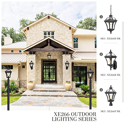 Farmhouse Outdoor Pendant Light for Porch