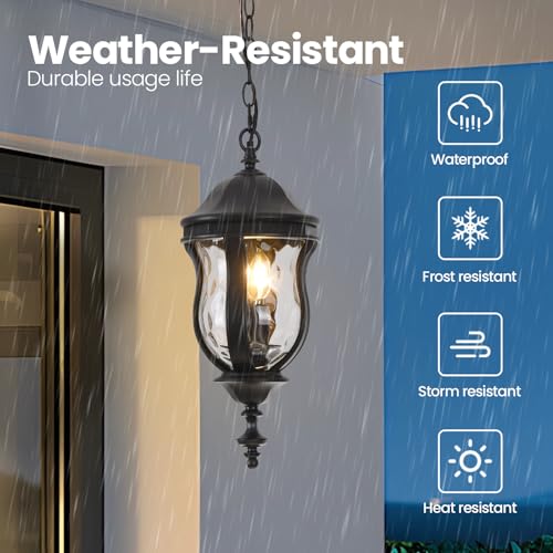 Large Outdoor Pendant Light