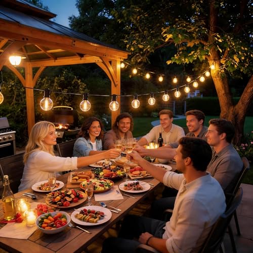 60 FT Outdoor String Lights (60 Foot)