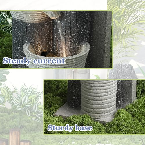 5 Tier Outdoor Indoor Water Feature Fountain