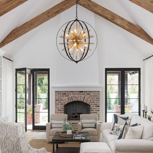Modern Sputnik Chandelier (12 Count)