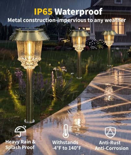 Solar Pathway Lights Outdoor