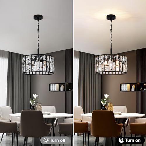 Modern Crystal Pendant Light Fixture