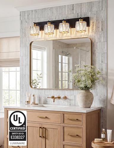 Crystal Vanity Lights for Bathrooms