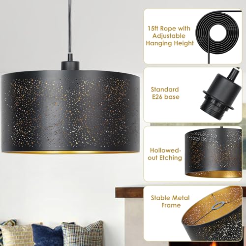 Boho Plug in Pendant Light