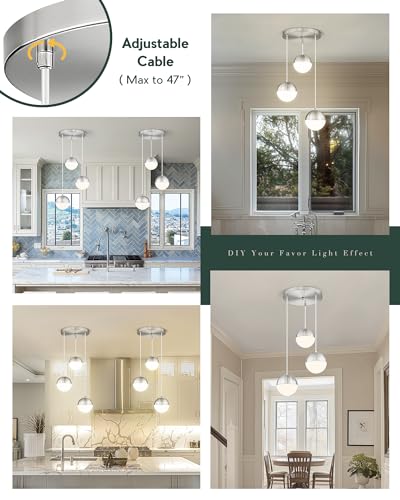 Modern Brushed Nickel 3 (3 Count)