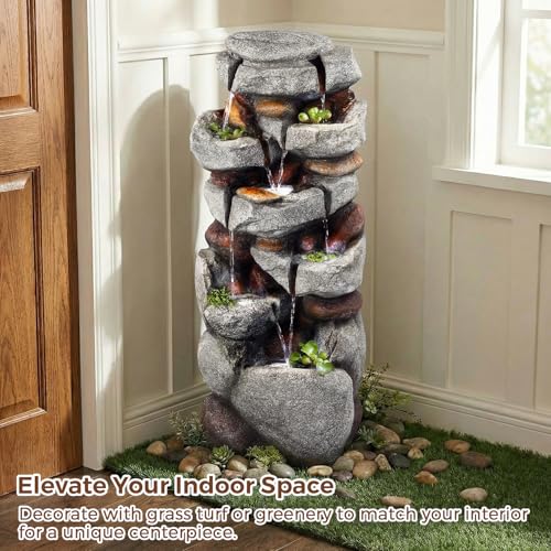 40" H Outdoor Water Fountain