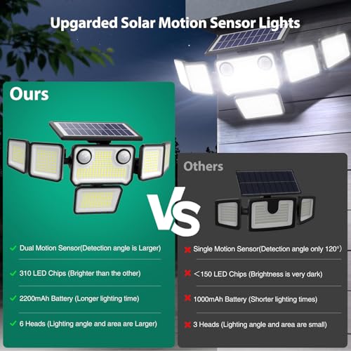Solar Lights Outdoor (3 Count)