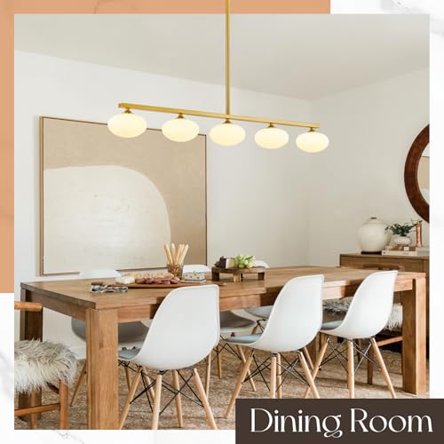 Gold Linear Chandelier