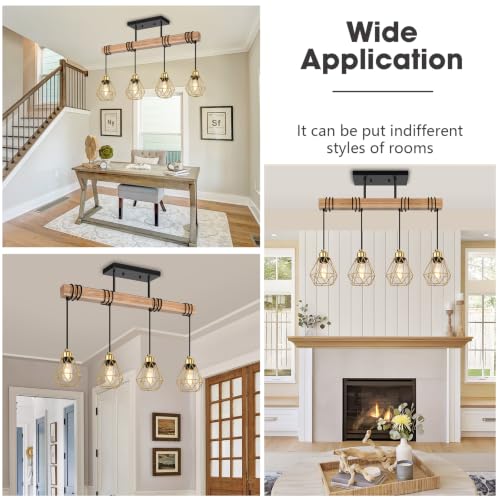 4 Lights Island Lights for Kitchen