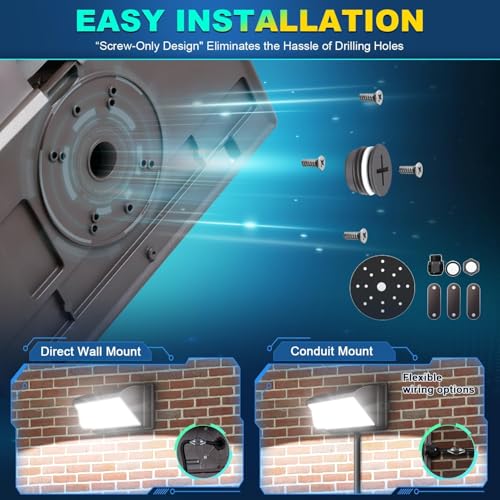 LED Wall Pack Light with Photocell (6 6.0)