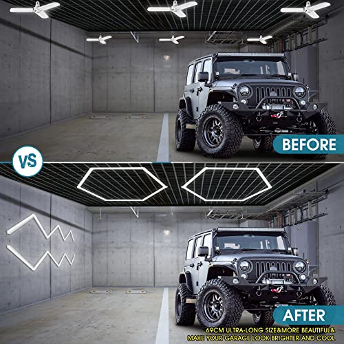 LED Hexagon Garage Light