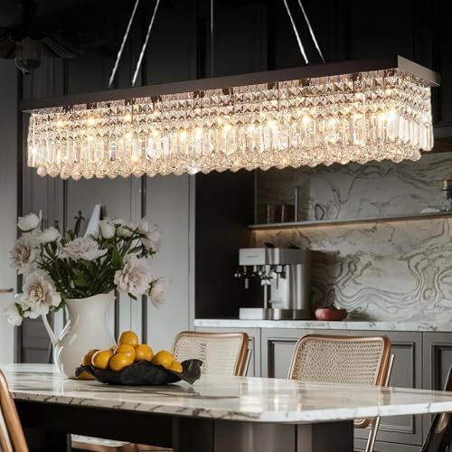 59 inch Modern Crystal Chandelier