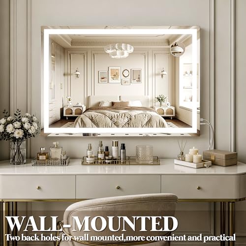 Large Vanity Mirror with Lights