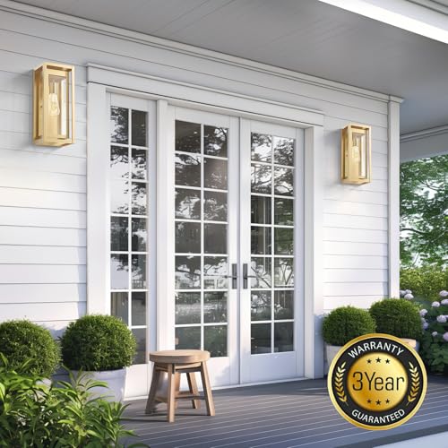 15" Outdoor Wall Lights (2 Count)