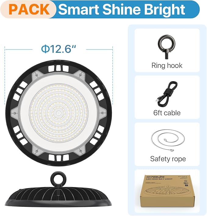 High Bay LED Lights (2 Count)