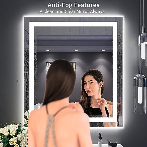 32"X36" LED Bathroom Mirror with Lights