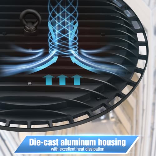 6 Pack 300W UFO Led High Bay Light Fixture (6 Count)