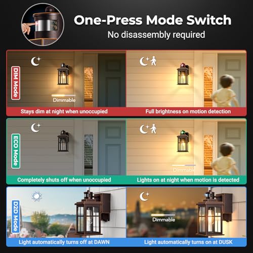 Porch Light with GFCI Outlet