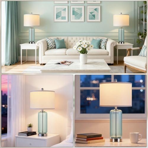 Modern 27" Touch Table Lamp (2 Count)