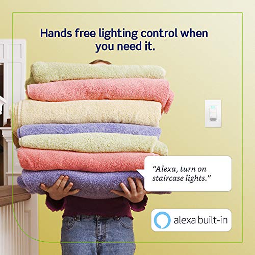 Decora Smart Voice Dimmer Switch with Amazon Alexa Built