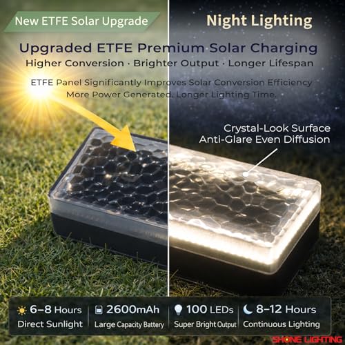 4x8 Solar Ground Lights (2 Count)