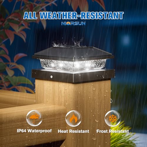 Solar Post Cap Lights (6 Count)