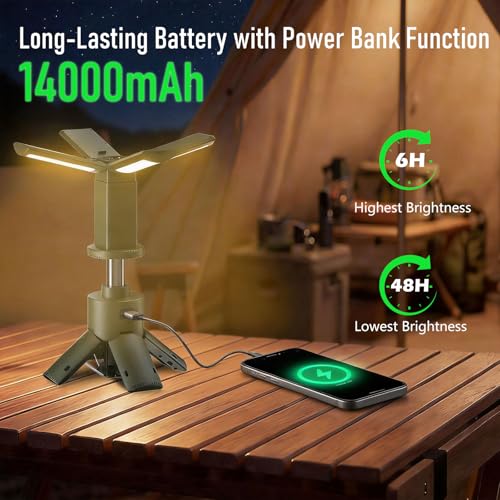 Telescopic Camping Lights with Stand