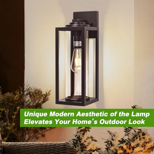 Large Outdoor Wall Lights (2 Count)