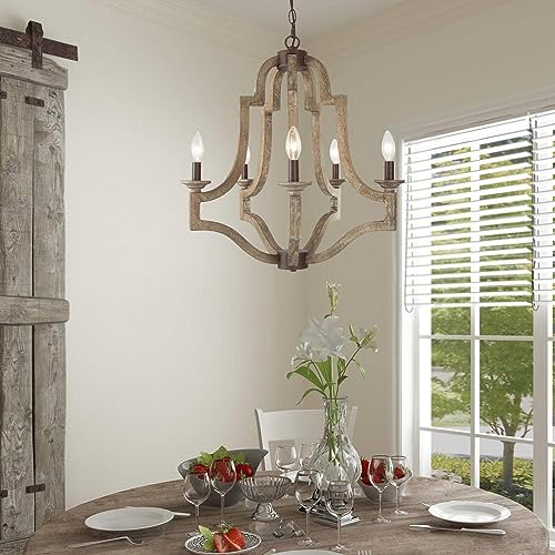 Farmhouse Chandeliers for Dining Room