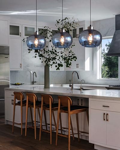 Blue Pendant Light