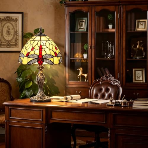 8'' Stained Glass Table Lamp