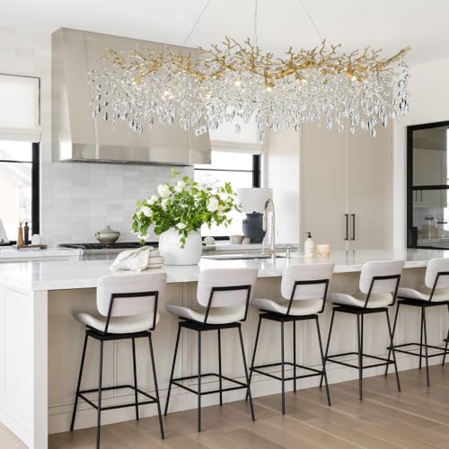 Modern Gold Crystal Chandeliers Chandeliers