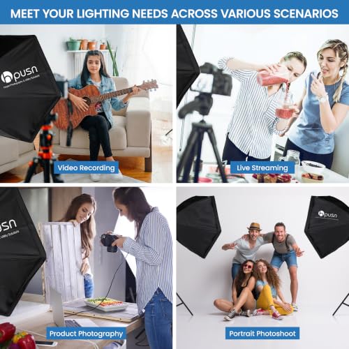 Softbox Photography Lighting Kit