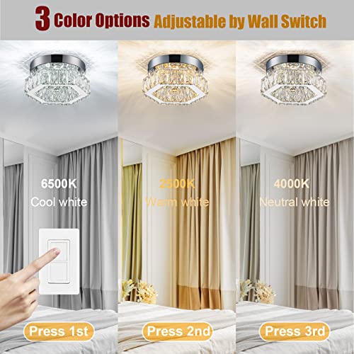 LED Mini Chandeliers with Crystals