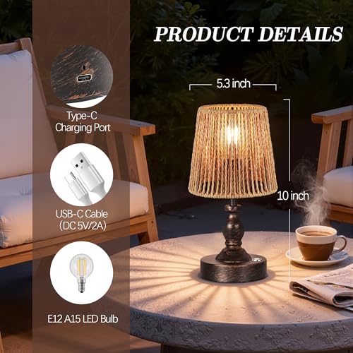 Mini Cordless LED Table Lamp