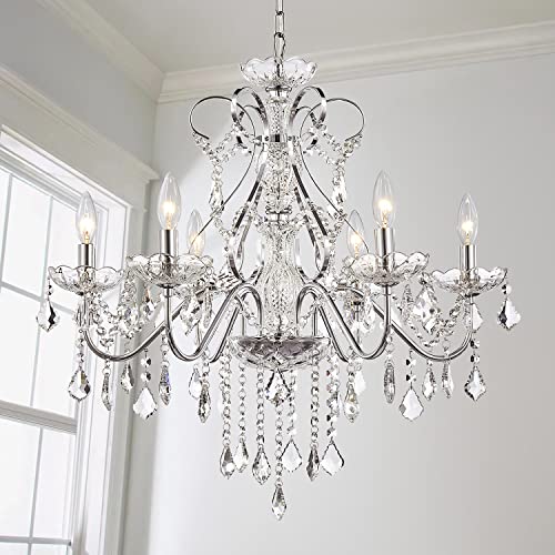 Saint Mossi 6 Light Crystal Chandelier Light Fixture Modern Chandelier Pendant Lighting