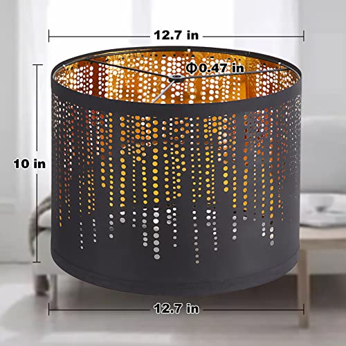 Black Lampshades Set of 2 (2 Count)