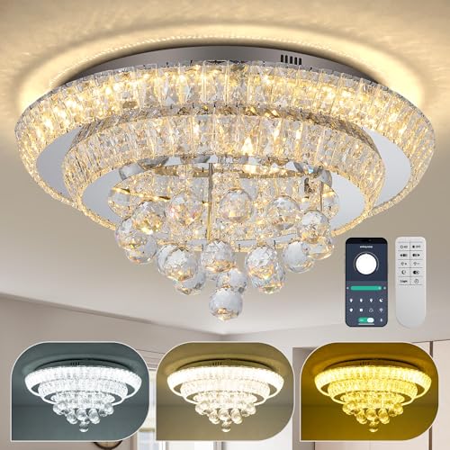 20" Crystal Chandeliers